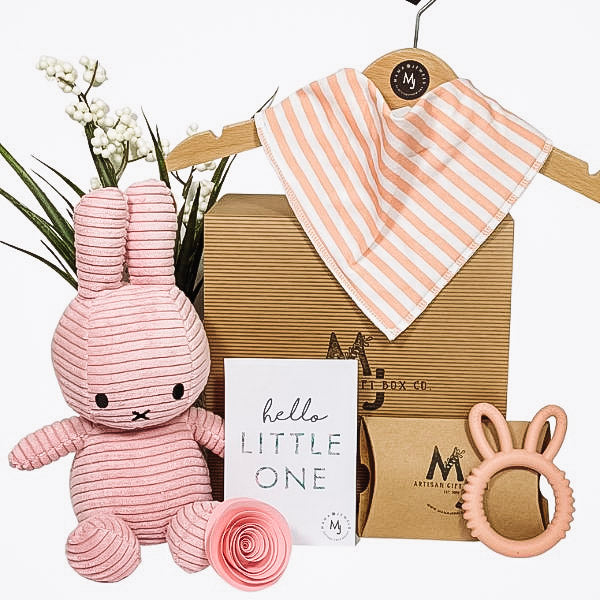 Pink Miffy Newborn Gift Box Set