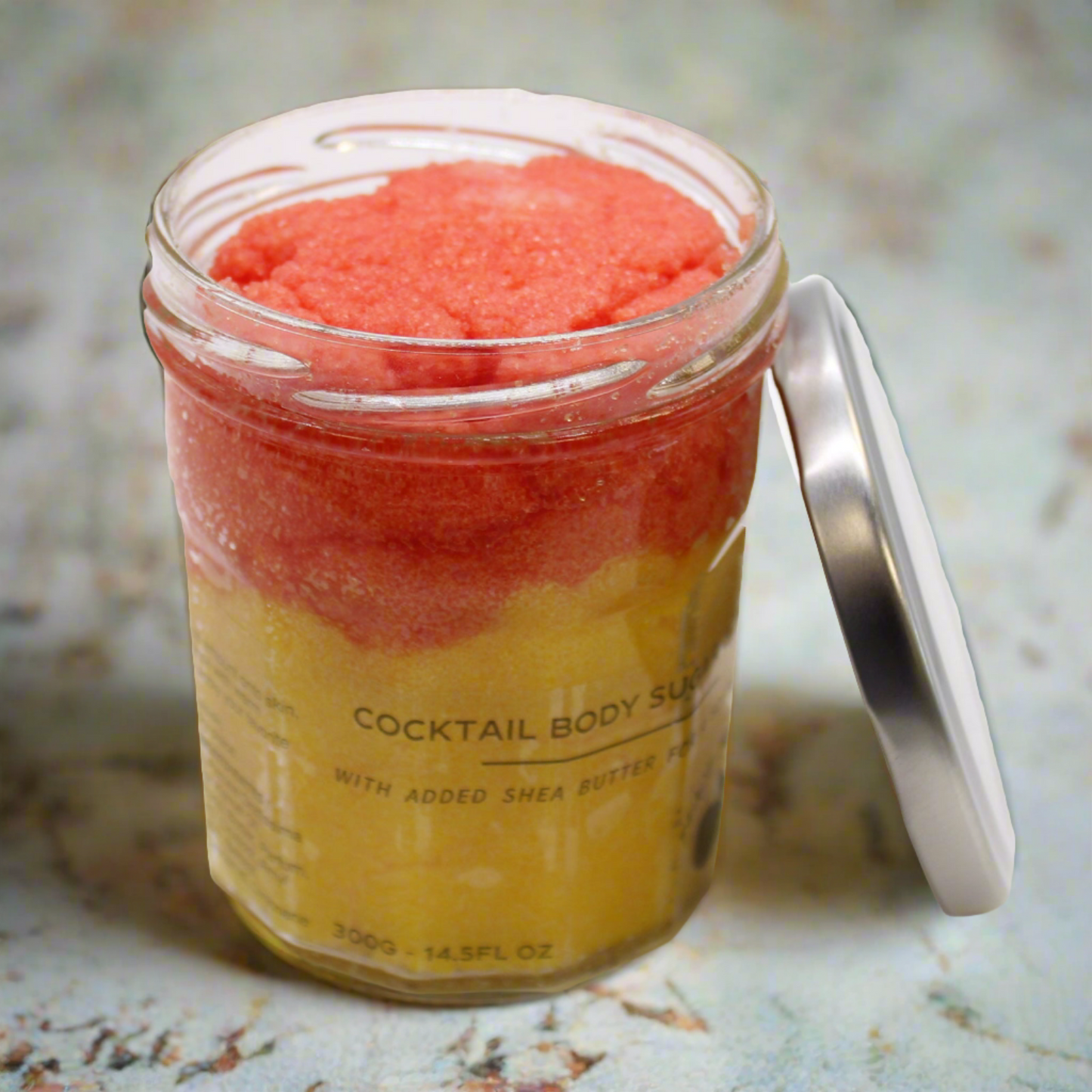 Fragranced Sugar Body Scrub - Peach Sangria 300g