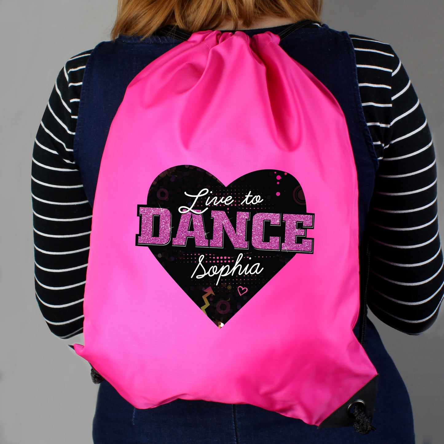 Personalised Live To Dance Kit Bag