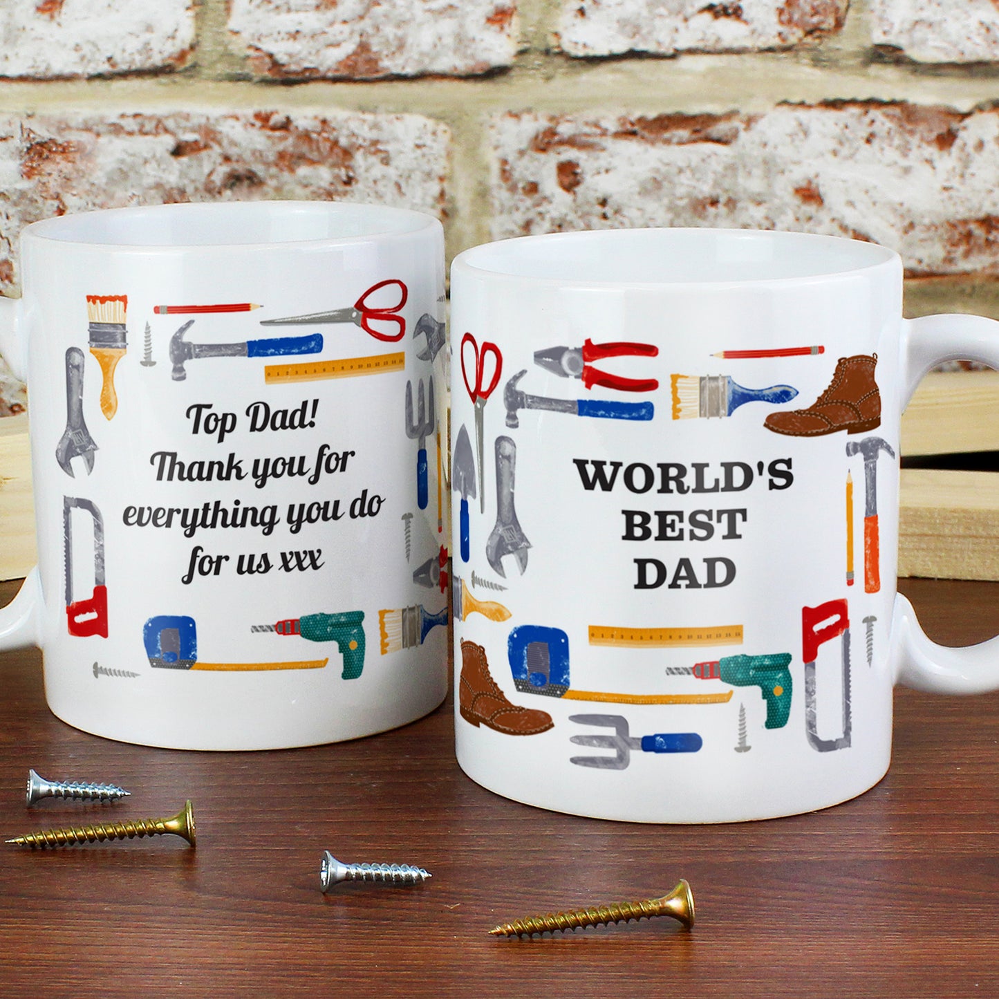 Personalised DIY Tools Themed Mug