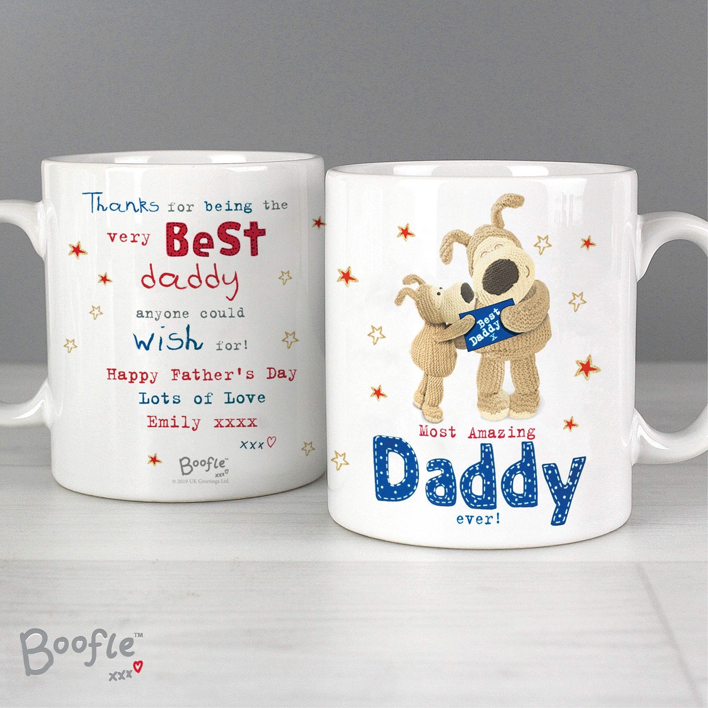 Personalised Boofle Most Amazing Daddy Mug