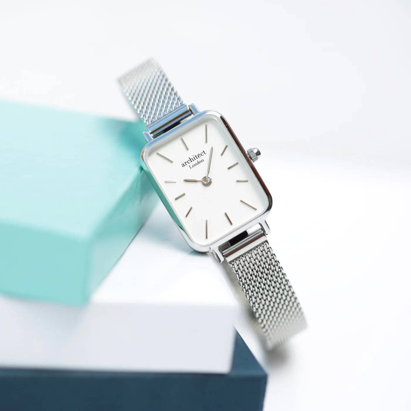 Personalised Ladies Architēct Lille Watch - Cloud Silver