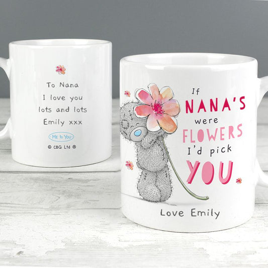 Personalised Me To You If...Were Flowers Mug