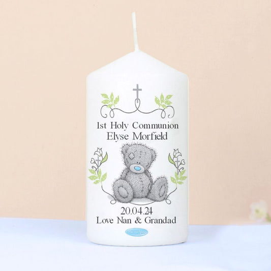 Personalised Me To You First Holy Communion Candle