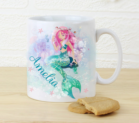 Personalised Mermaid Mug