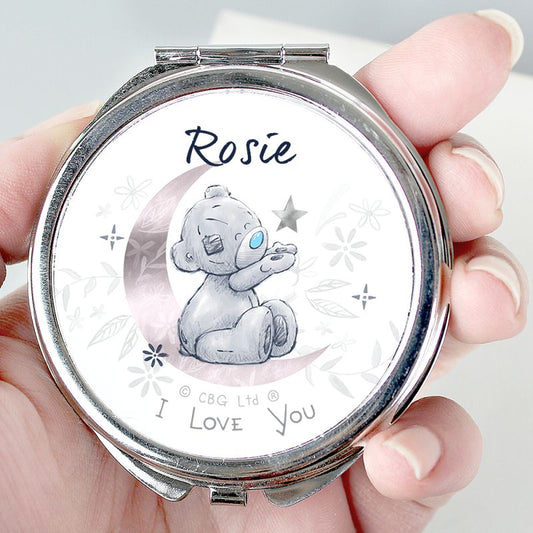 Personalised Moon & Stars Me To You Compact Mirror