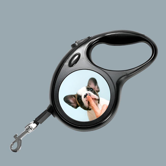 Dog's Lead Personalised With Own Photo