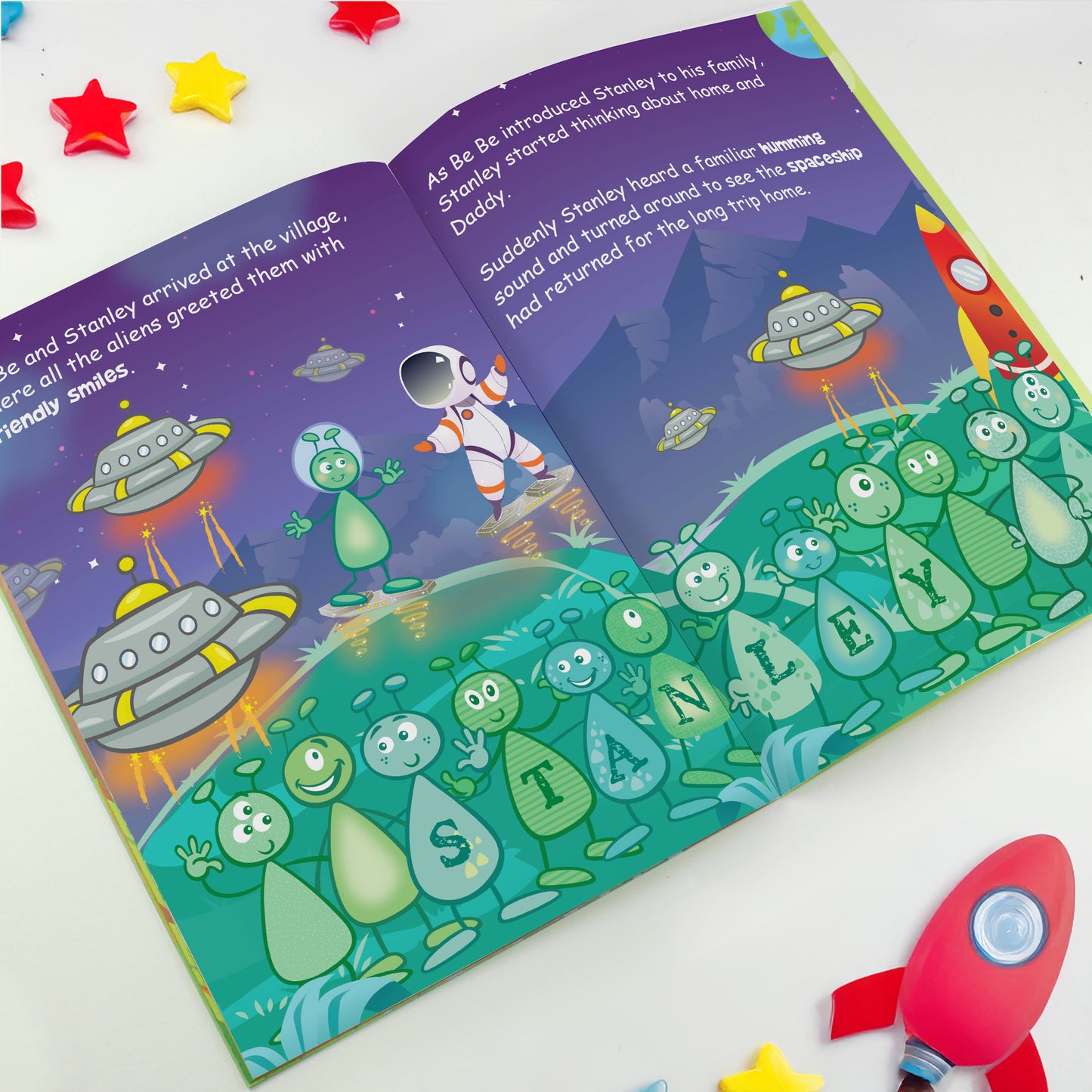 Personalised Space Children's Story Book