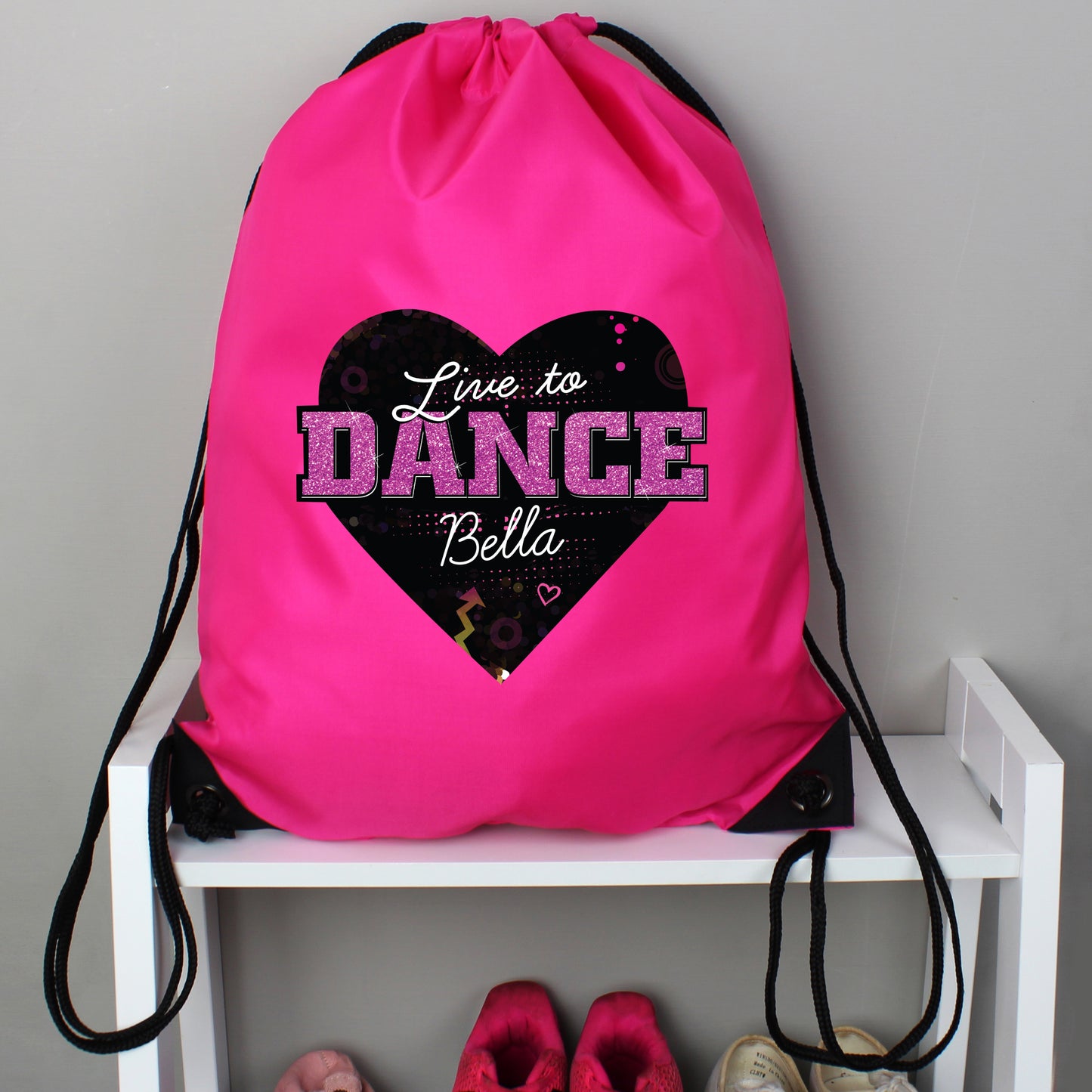 Personalised Live To Dance Kit Bag