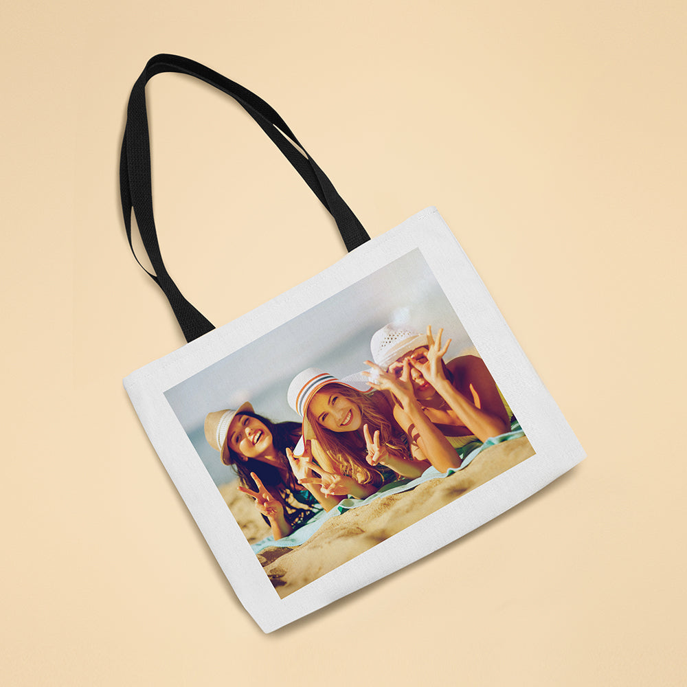 Personalised Photo Beach Bag