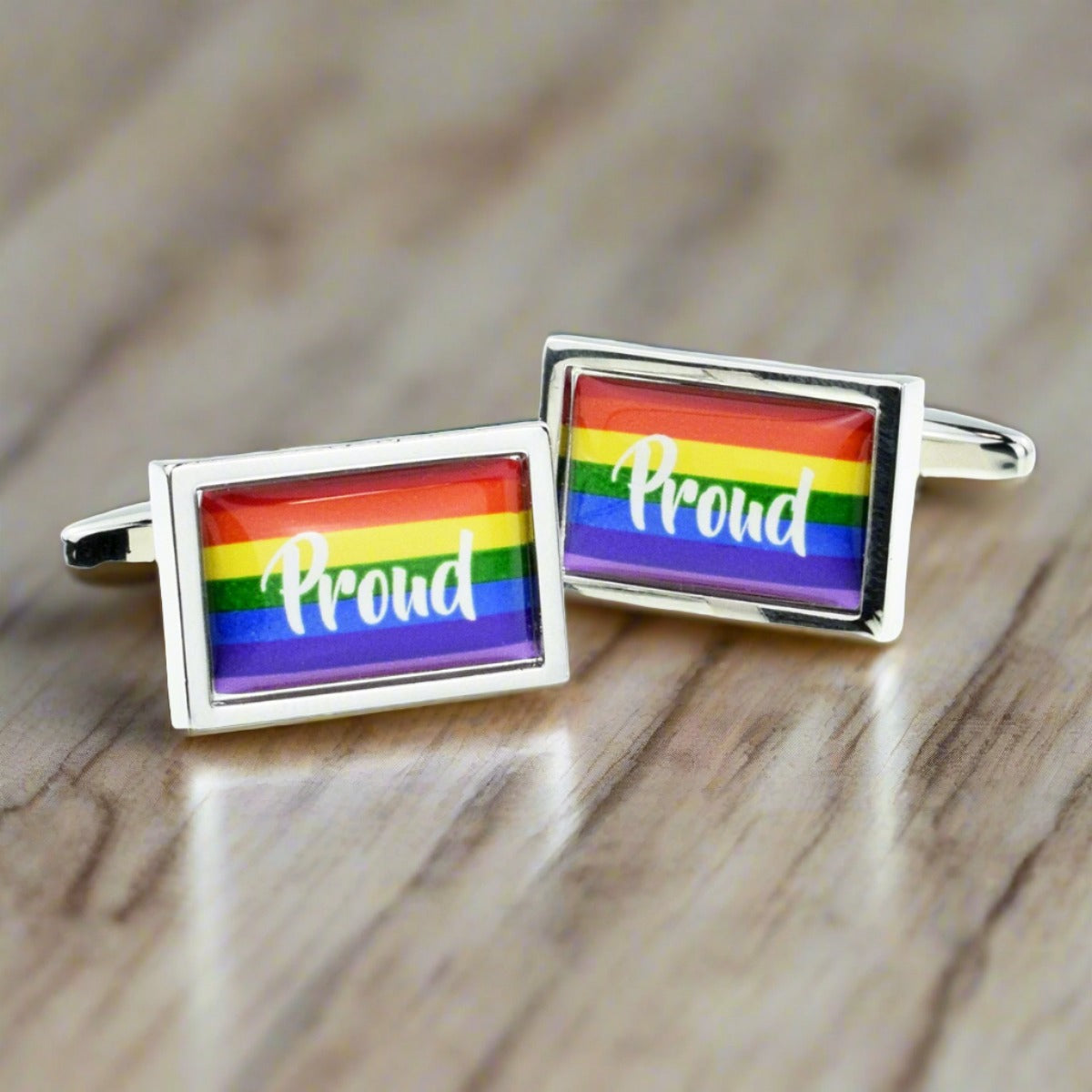 Proud Rainbow Cufflinks