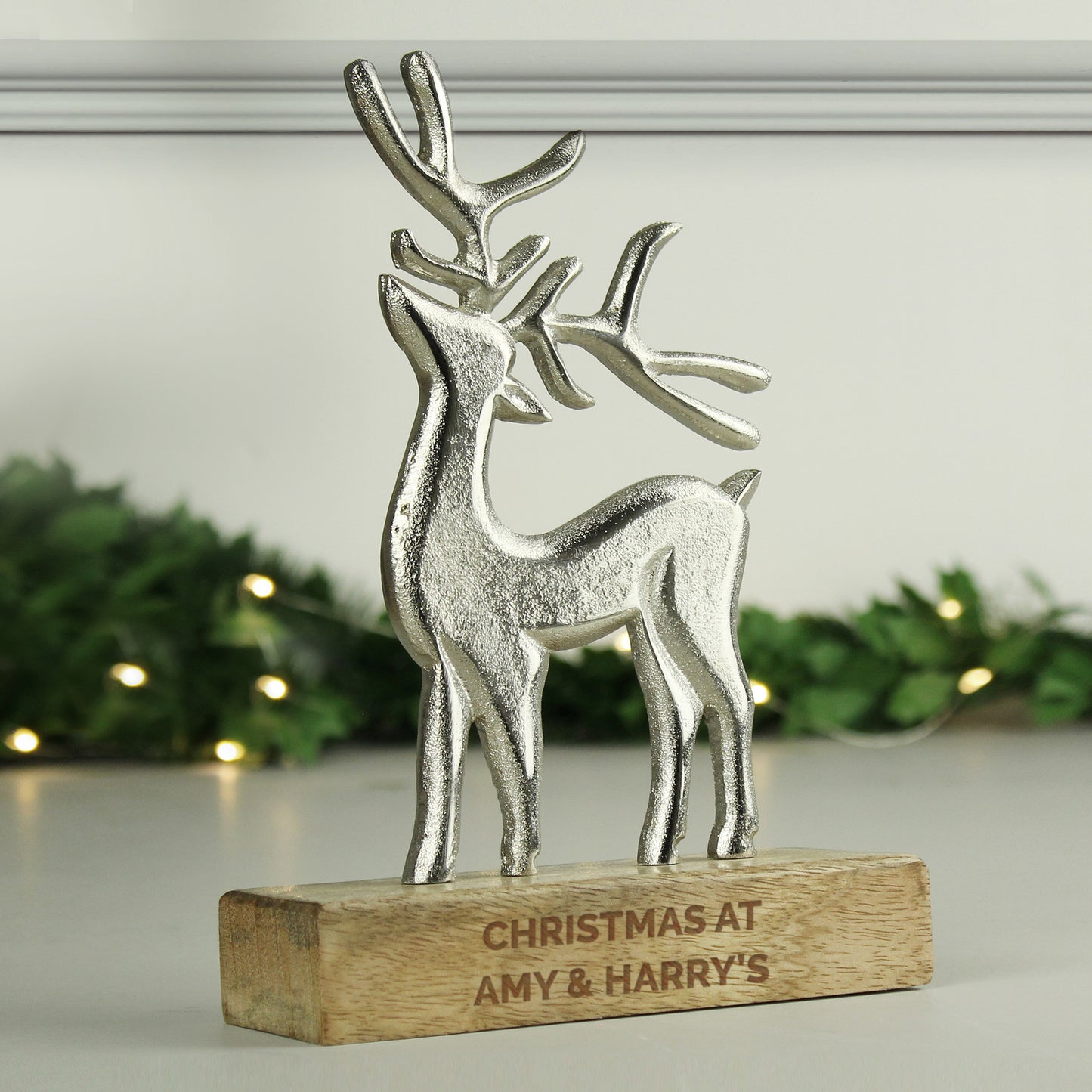 Personalised Stag Ornament