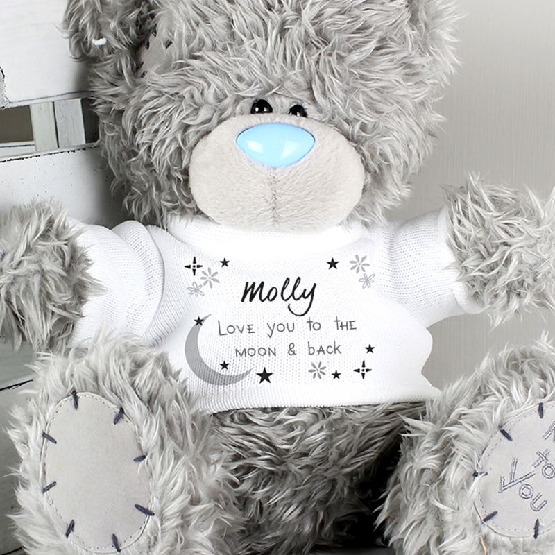 Personalised Moon & Stars Me To You Bear