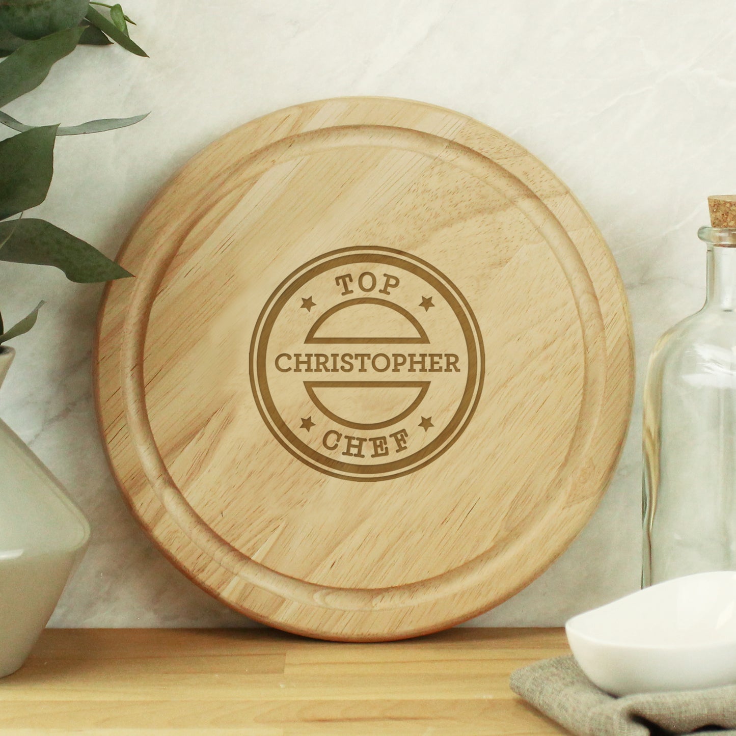 Personalised Top Chef Chopping Board